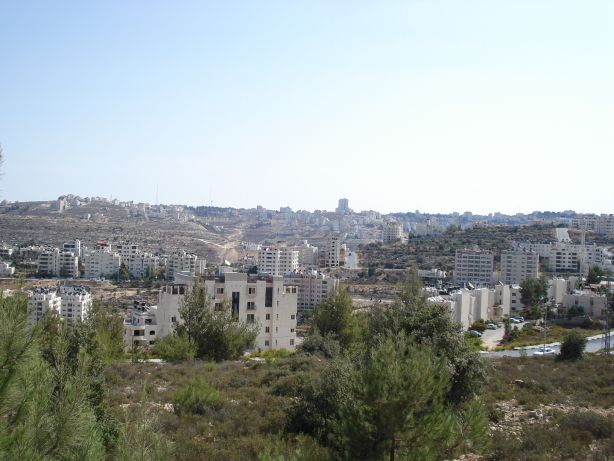 Ramallah in the distance 1