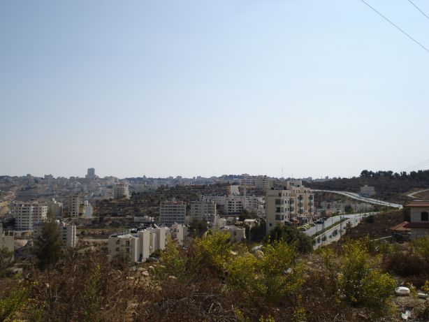 Ramallah in the distance 2